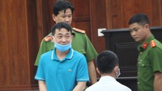 Bị cáo Nguyễn Minh Hùng tại tòa sáng ngày 9/3.