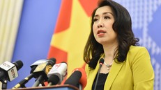 Người phát ngôn Bộ Ngoại giao Lê Thị Thu Hằng.