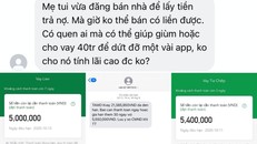 Tin nhắn của một nạn nhân và những khoản nợ đến hạn không trả được.