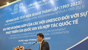 Nhà báo Trần Văn Mạnh , Phó Chủ tịch thường trực Liên hiệp các Hội UNESCO Việt Nam, Phó Chủ tịch Liên hiệp UNESCO Châu Á – Thái Bình Dương chia sẻ nhân dịp kỷ niệm 30 năm thành lập Liên hiệp các Hội UNESCO Việt Nam.