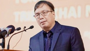 Ông Nguyễn Tiến Thanh - Tân Chủ tịch Hội đồng thành viên đồng thời là Tổng giám đốc Công ty trách nhiệm hữu hạn một thành viên Nhà xuất bản Giáo dục Việt Nam.