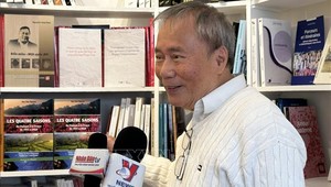 Giáo sư Nguyễn Quý Đạo chia sẻ về cuốn tự truyện của mình. 