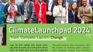 Cuộc thi Khởi nghiệp Kinh doanh Xanh ClimateLaunchpad mở đơn đăng ký