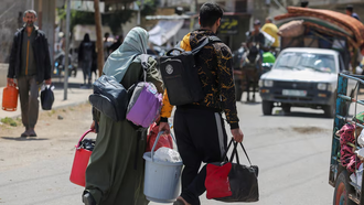 Người Palestine tháo chạy khỏi Rafah