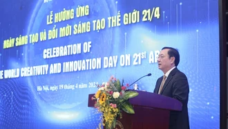 Bộ trưởng Huỳnh Thành Đạt phát biểu tại sự kiện.