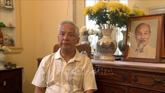 Ông Mai Thảo, Chủ tịch Hội người Việt tại Cuba, nguyên Bí thư thứ hai của Đại sứ quán Cộng hòa miền Nam Việt Nam tại Cuba. Ảnh: Mai Phương