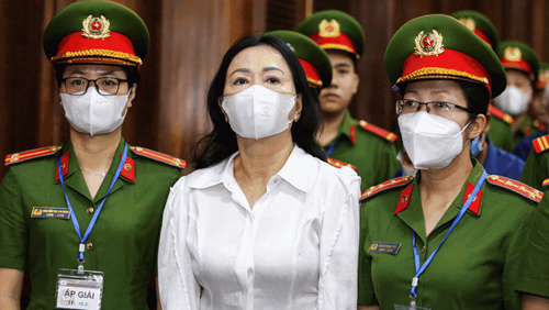 Bà Trương Mỹ Lan gửi đơn kháng cáo bản từ trại tạm giam