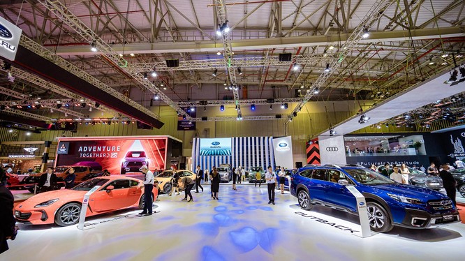 Subaru trình diễn công nghệ an toàn mới nhất tại triển lãm ô tô Việt Nam 2022