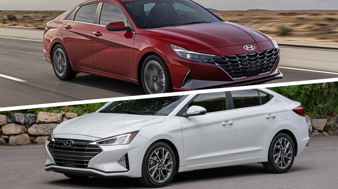 So sánh Hyundai Elantra 2021 với phiên bản tiền nhiệm