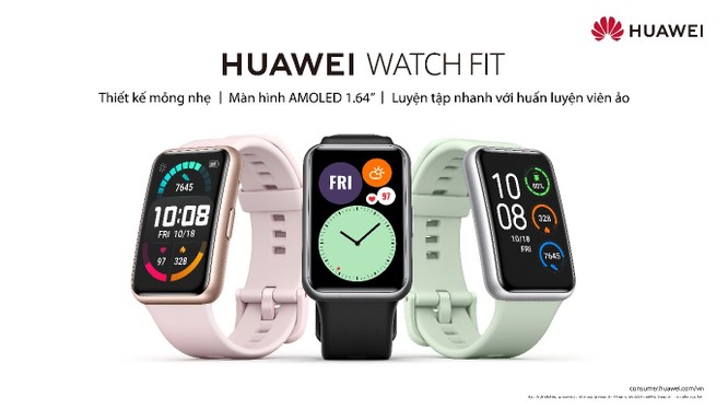 Khỏe đẹp và phong cách cùng đồng hồ Huawei Watch Fit 