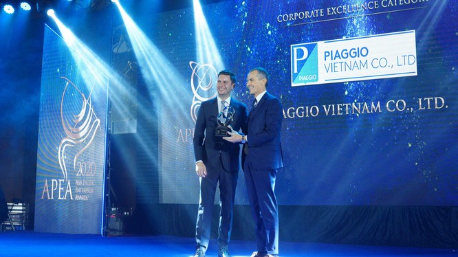 Piagio Việt Nam được vinh danh tại hai giải thưởng Châu Á 2020