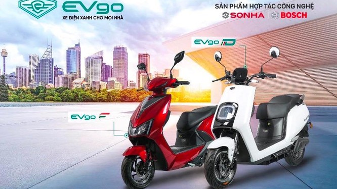 EVgo C và EVgo D là 2 dòng xe mới nhất của Tập đoàn Sơn Hà.