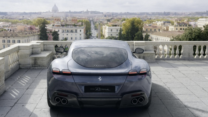 Hình ảnh chính thức của siêu xe Ferrari Roma 