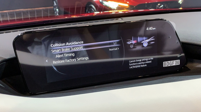 Thông tin chính thức từ Mazda về hiện tượng phanh khẩn cấp trên xe Mazda 3 2020 phiên bản Premium