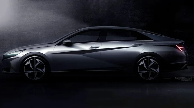 Hyundai Elantra 2021 chuẩn bị được tiết lộ
