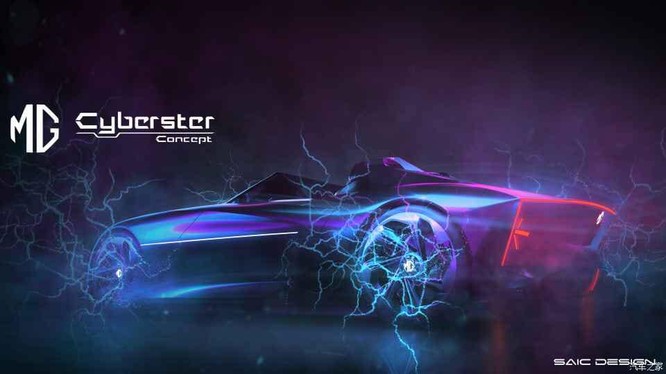 MG Cyberster Concept - mẫu xe điện mui trần tương lai