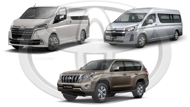 Toyota Việt nam ra mắt Hiace thế hệ mới, Granvia hoàn toàn mới và Land Cruiser Prado 2020