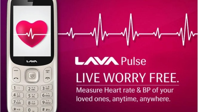 Điện thoại phổ thông có cảm biến nhịp tim, đo huyết áp giá chưa đến 500.000 Đồng