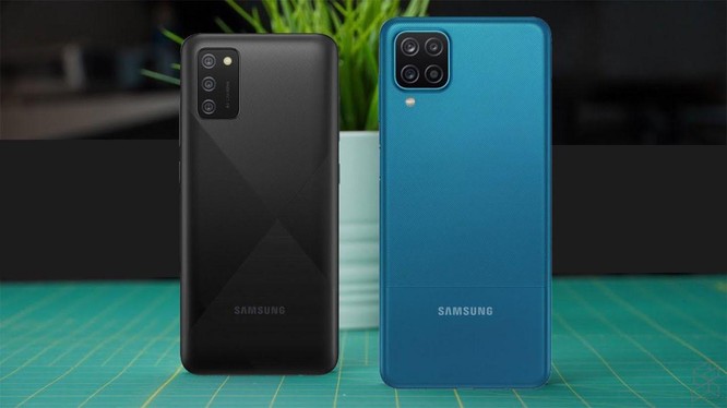 Samsung ra mắt bộ hai mẫu điện thoại giá rẻ mới Galaxy A12 và Galaxy A02s 