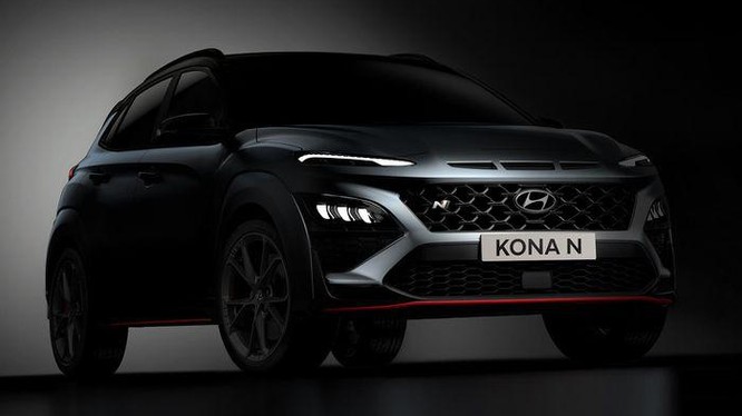 Hyundai KONA N 2022 sắp ra mắt