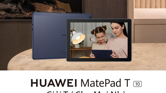Huawei MatePad T 10 chính thức ra mắt tại thị trường Việt Nam, giá 3,9 triệu Đồng