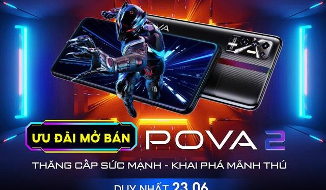 Tecno tái xuất thị trường Việt Nam, ra mắt Tecno Pova 2