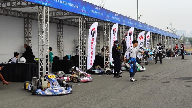 Giải vô địch Go Kart, đua xe ô tô thể thao chuyên nghiệp lần đầu được tổ chức tại Việt Nam