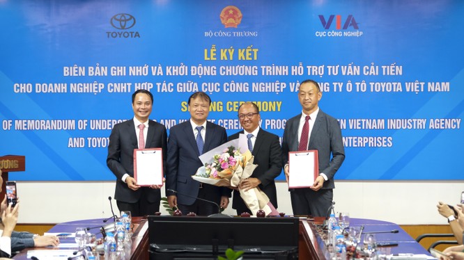 Toyota Việt Nam hợp tác với Bộ Công Thương triển khai Dự án Hợp tác hỗ trợ doanh nghiệp năm thứ tư