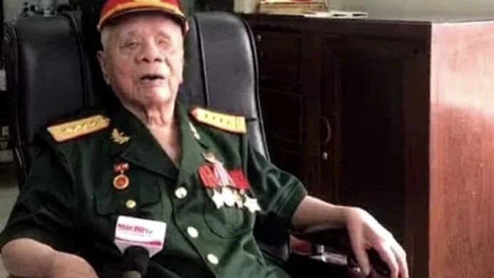 Đại tá Lê Hãn, nguyên đại đội trưởng pháo binh tham gia chiến dịch Điện Biên Phủ lịch sử.