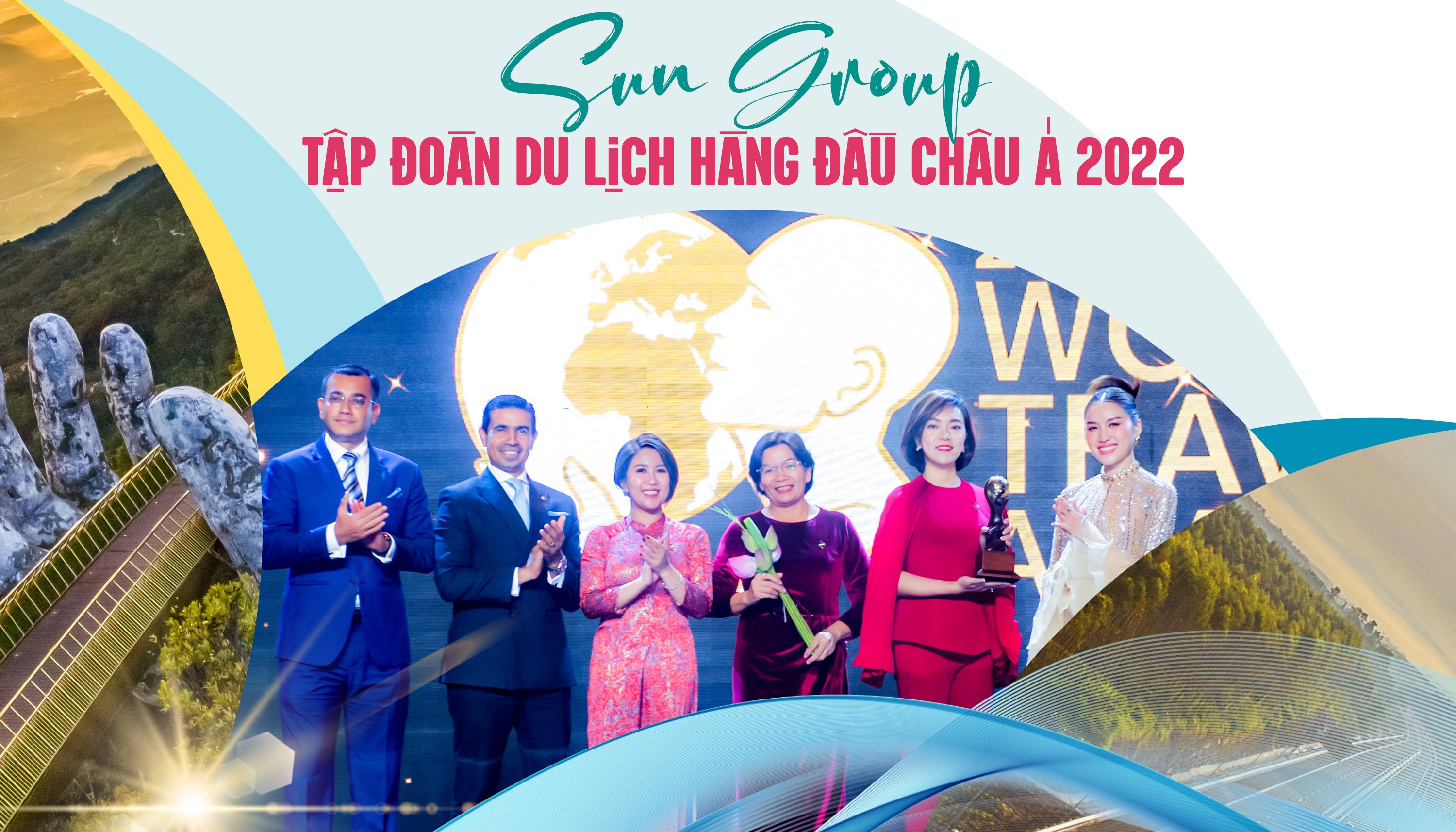 Sun Group được WTA vinh danh Tập đoàn du lịch hàng đầu Châu Á 2022