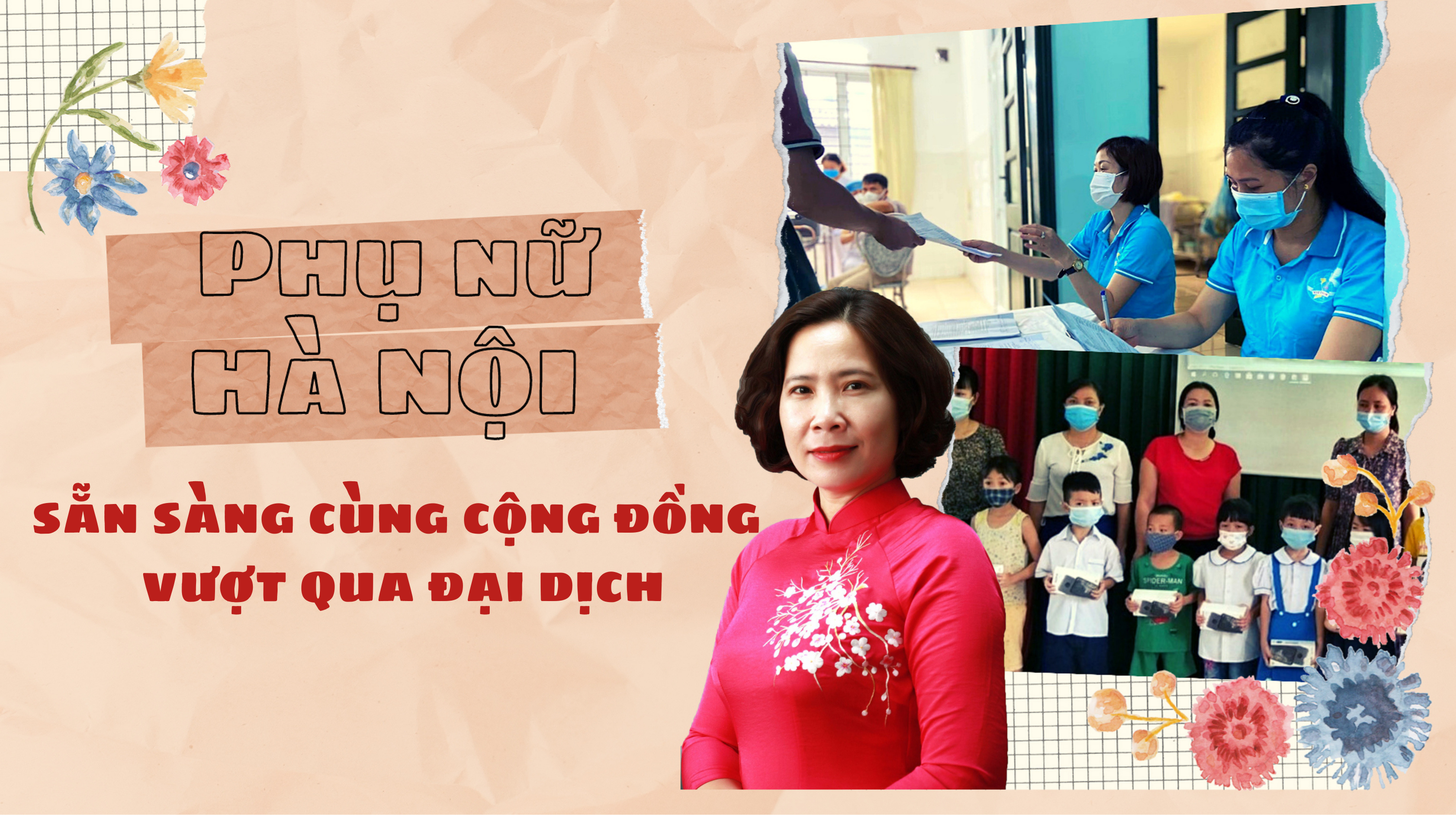 Phụ nữ Hà Nội sẵn sàng cùng cộng đồng vượt qua đại dịch