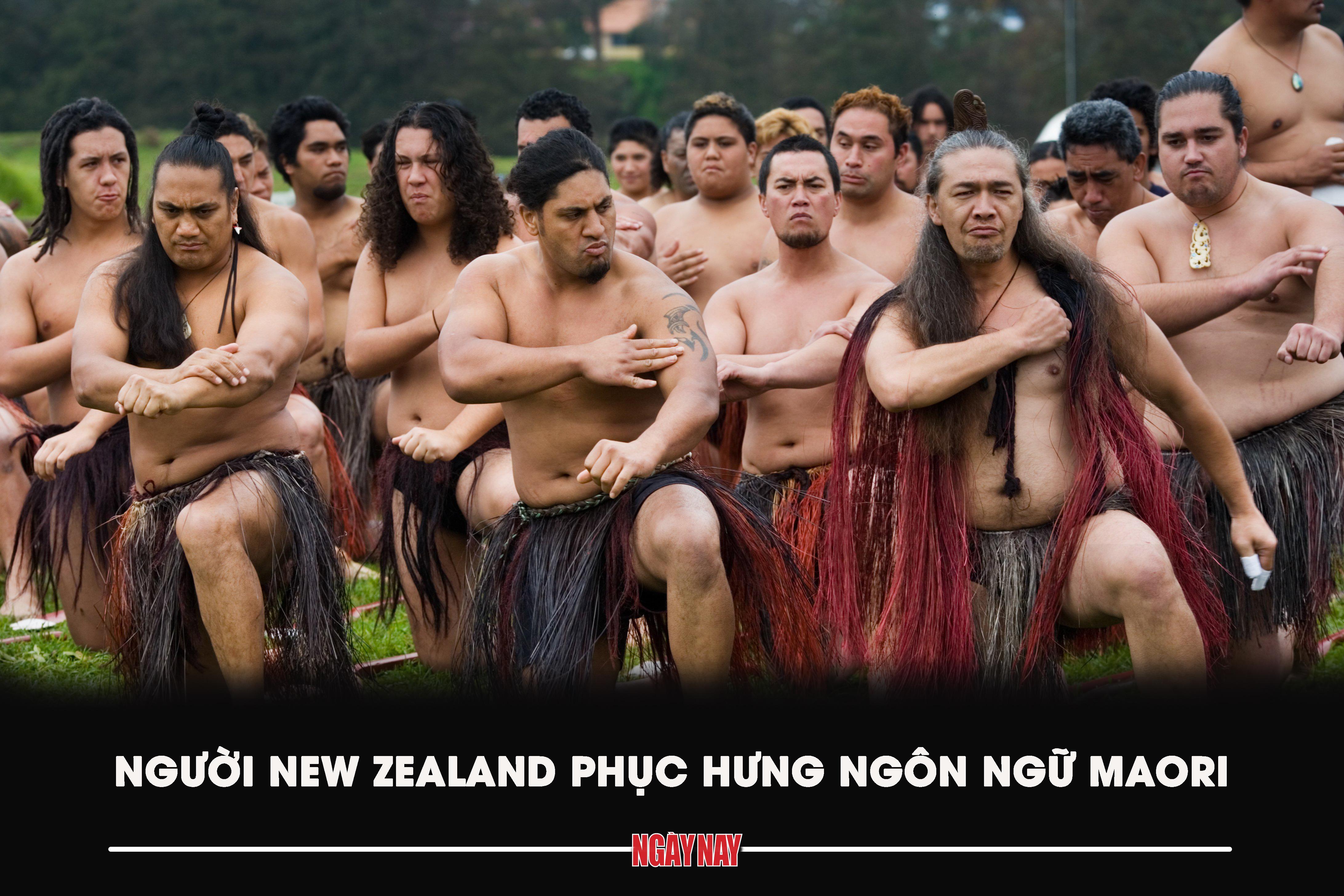 Người New Zealand phục hưng ngôn ngữ Maori