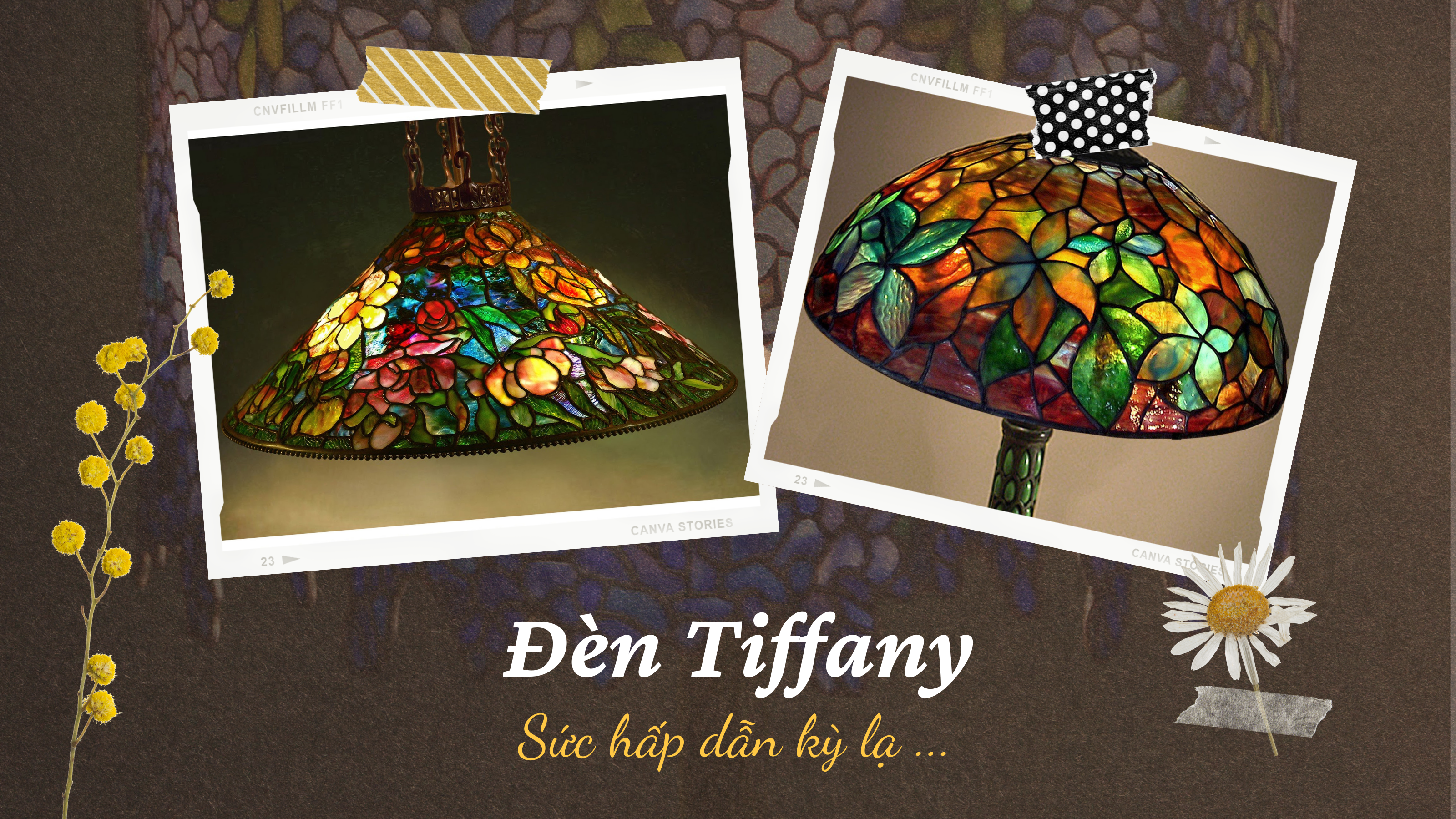 Sức hấp dẫn kỳ lạ của đèn Tiffany