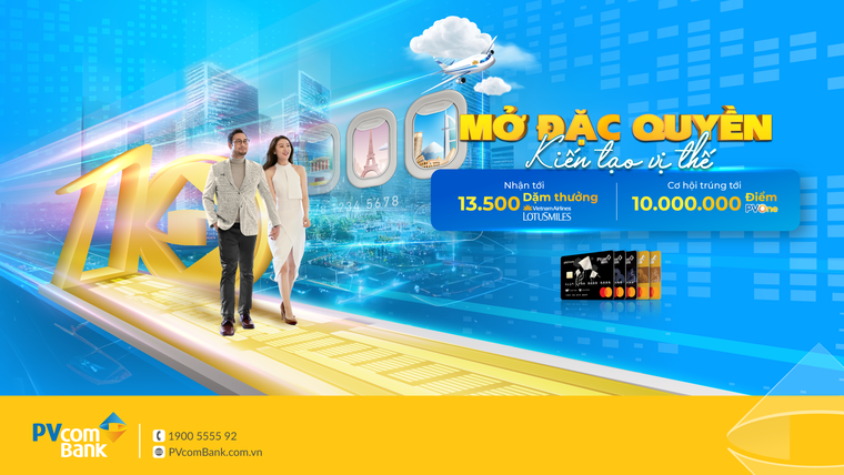 Nhiều ưu đãi cho chủ thẻ tín dụng PVcomBank nhân dịp 10 năm ra mắt thương hiệu ảnh 1