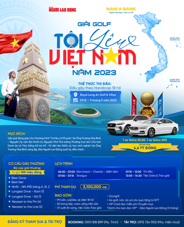 Khởi động giải Golf “Tôi yêu Việt Nam” ảnh 1