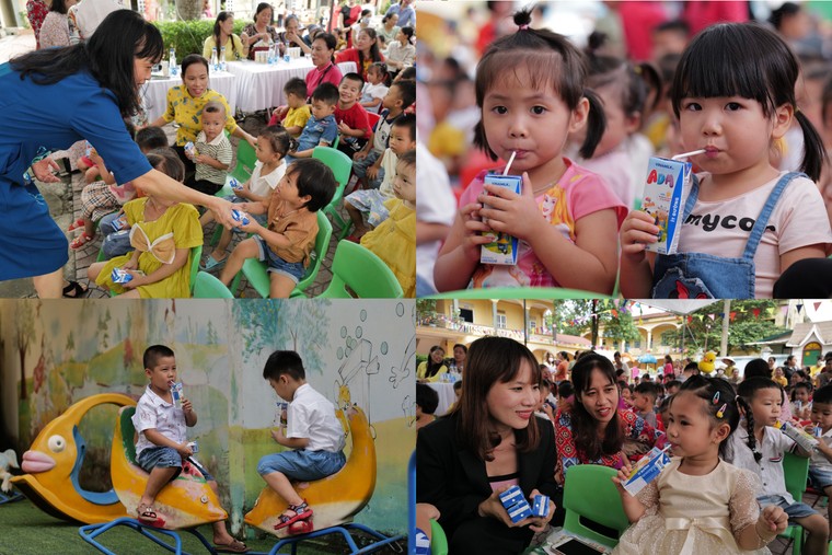 Vinamilk & quỹ sữa cùng hơn 11.000 trẻ em khó khăn đón năm học mới ảnh 3