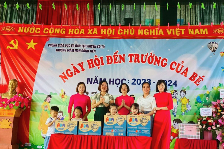 Vinamilk & quỹ sữa cùng hơn 11.000 trẻ em khó khăn đón năm học mới ảnh 6