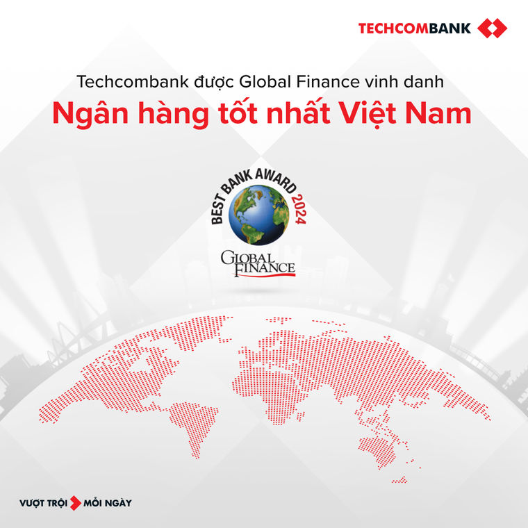 Techcombank được Global Finance vinh danh là ngân hàng tốt nhất Việt Nam ảnh 1