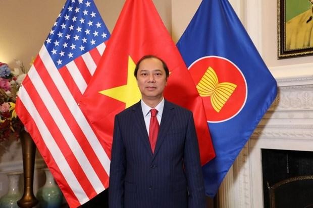 Đại sứ Việt Nam tại Mỹ Nguyễn Quốc Dũng. (Nguồn: baochinhphu.vn)