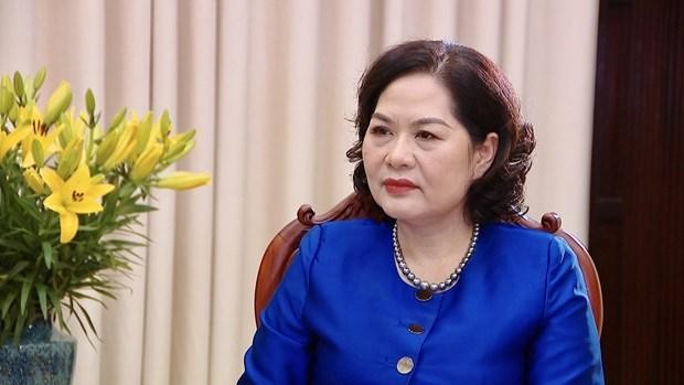 Thống đốc Ngân hàng Nhà nước Việt Nam Nguyễn Thị Hồng. (Ảnh: Vietnam+)