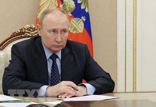 Tổng thống Nga Vladimir Putin (Ảnh: AFP/TTXVN) 
