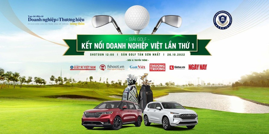 Sắp khởi tranh giải golf 'Kết nối doanh nghiệp Việt lần thứ I'