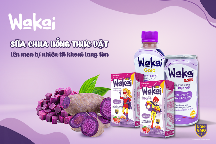 Sữa chua uống thực vật Wakai: Thức uống lành mạnh được giới trẻ săn lùng