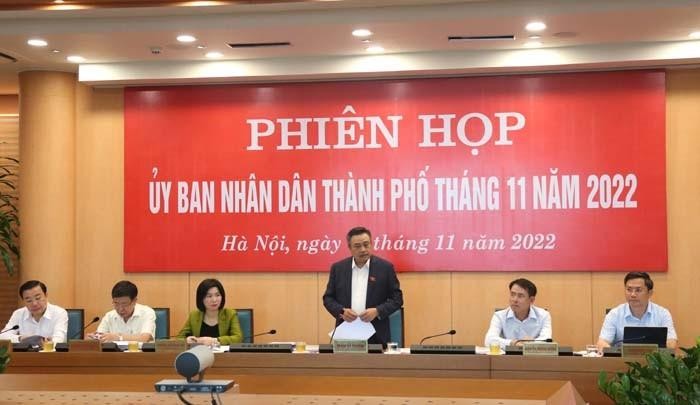 UBND TP Hà Nội xem xét đề án quản lý, sử dụng tài sản công của thành phố
