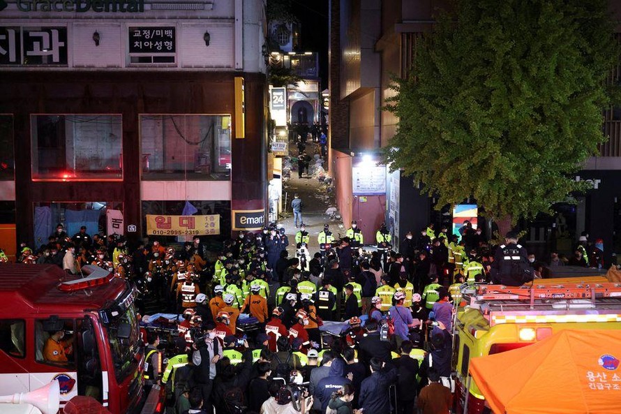 Vụ giẫm đạp ở Seoul: Xác định19 người nước ngoài thiệt mạng 