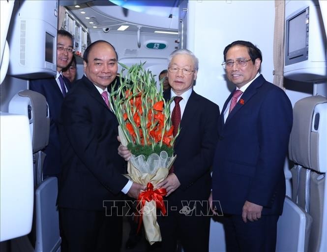 Tổng Bí thư Nguyễn Phú Trọng kết thúc tốt đẹp chuyến thăm chính thức Cộng hòa Nhân dân Trung Hoa