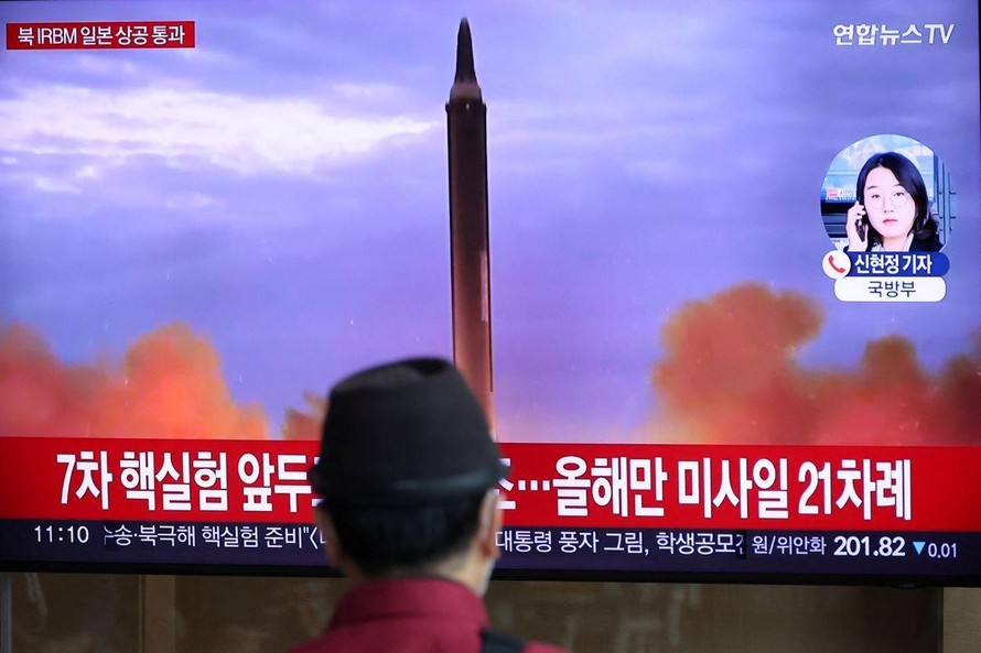 Triều Tiên phóng 2 tên lửa đạn đạo tầm ngắn