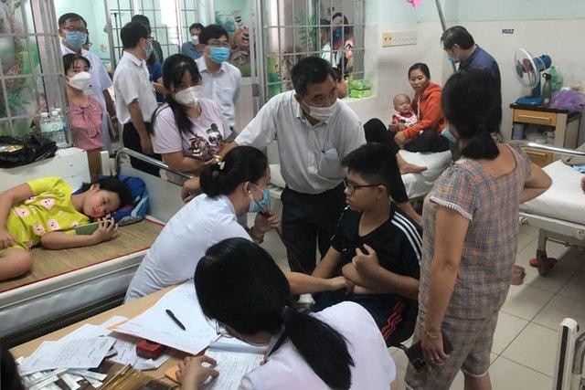 Nhiều bệnh nhi trong vụ bị ngộ độc tại trường Trường iSchool Nha Trang đã được điều trị ổn định và xuất viện - Ảnh: Báo Khánh Hòa