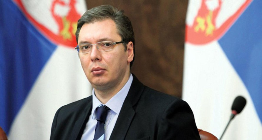 Tổng thống Serbia Aleksandar Vucic. Ảnh: balcanicaucaso.org