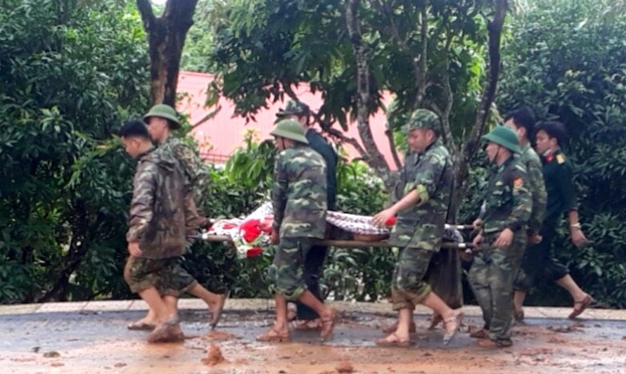 Đã tìm thấy 7 thi thể trong vụ 22 cán bộ, chiến sỹ Đoàn 337 mất tích vì sát lở đất ở Quảng Trị.
